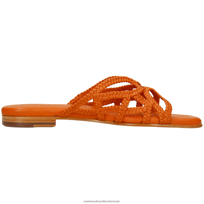 Kvinder Melvin & Hamilton elodie 64 orange muldyr A28X661559