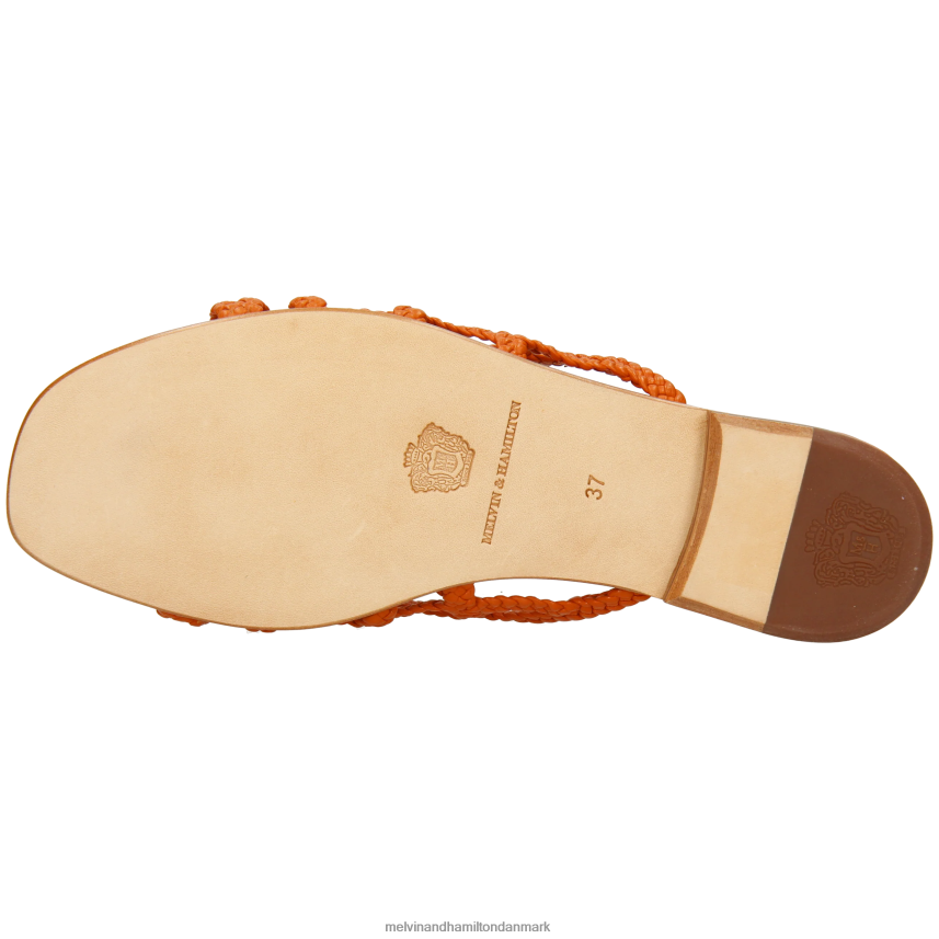Kvinder Melvin & Hamilton elodie 64 orange muldyr A28X661559