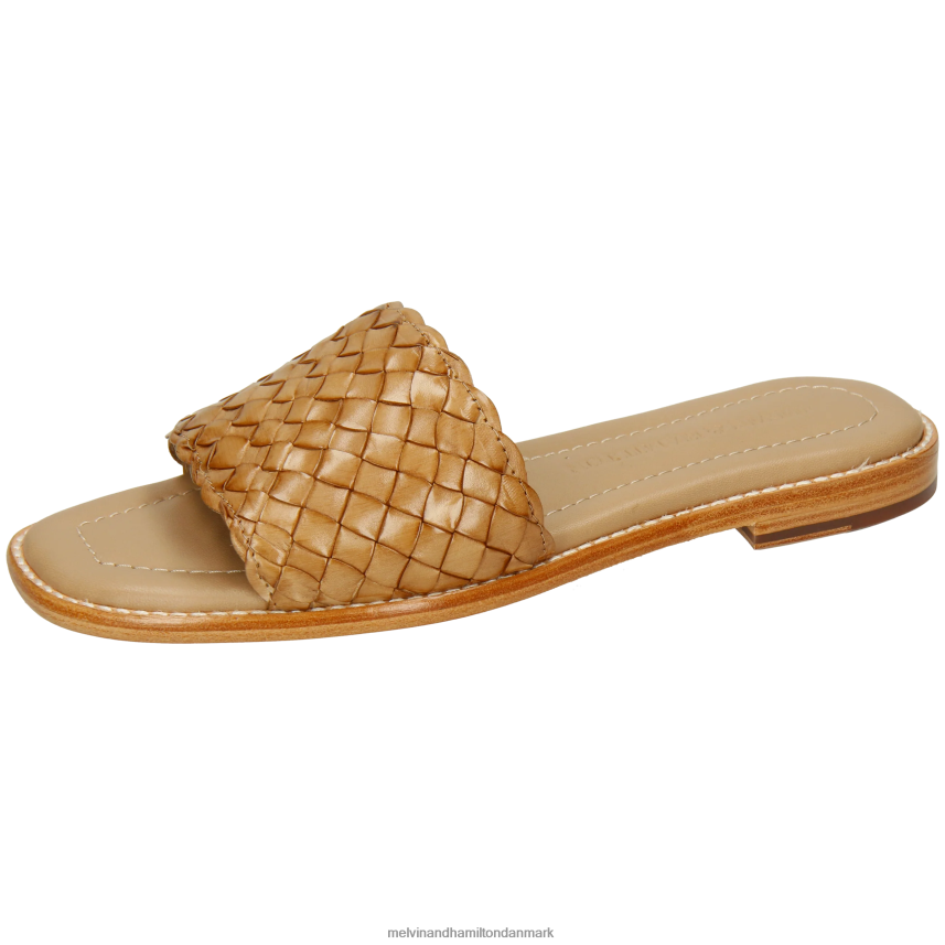 Kvinder Melvin & Hamilton elodie 65 beige muldyr A28X661542