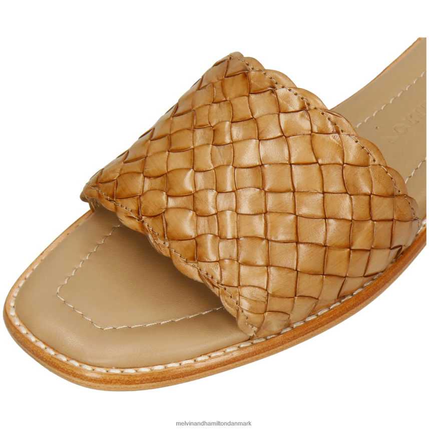 Kvinder Melvin & Hamilton elodie 65 beige muldyr A28X661542