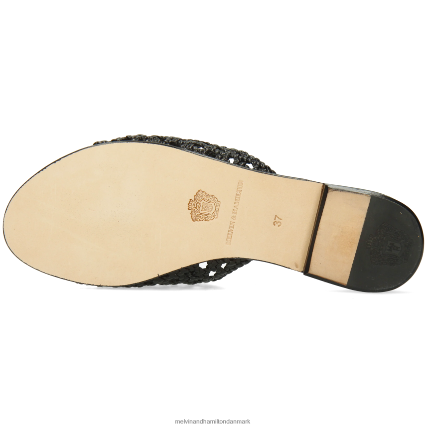 Kvinder Melvin & Hamilton hanna 5 sort muldyr A28X661775