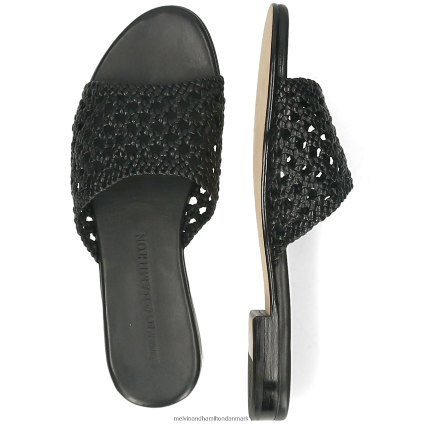 Kvinder Melvin & Hamilton hanna 5 sort muldyr A28X661775