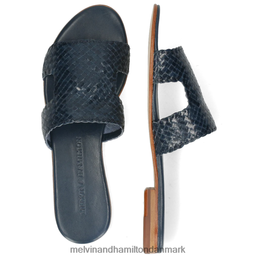 Kvinder Melvin & Hamilton hanna 74 blå muldyr A28X661732