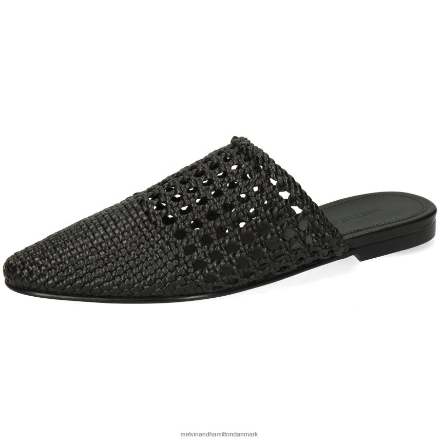 Kvinder Melvin & Hamilton mira 3 sort muldyr A28X661753