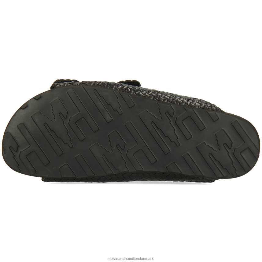 Kvinder Melvin & Hamilton petra 1 sort muldyr A28X661629