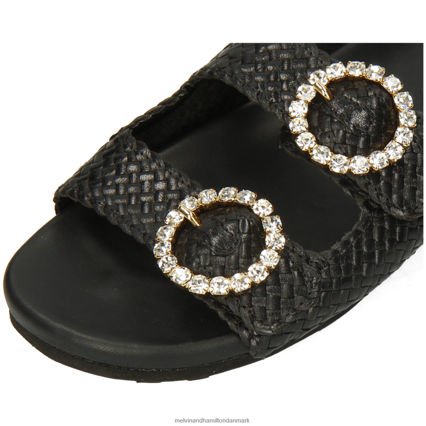 Kvinder Melvin & Hamilton petra 1 sort muldyr A28X661629