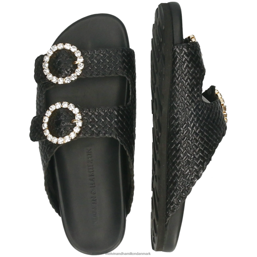 Kvinder Melvin & Hamilton petra 1 sort muldyr A28X661629