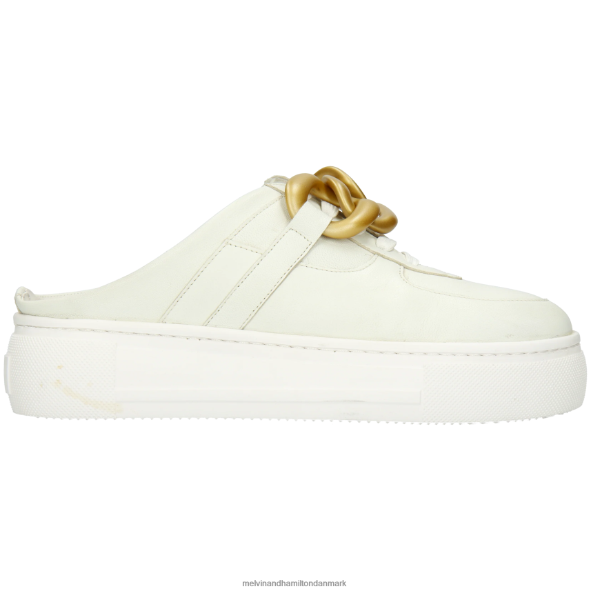 Kvinder Melvin & Hamilton rav 24 hvid muldyr A28X661591