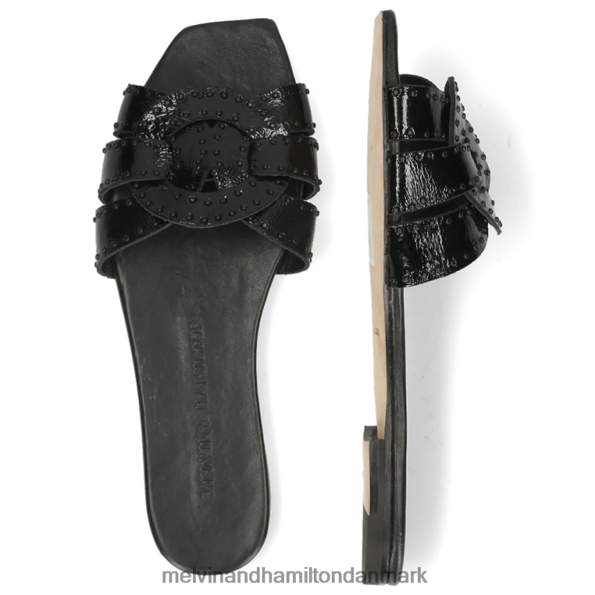 Kvinder Melvin & Hamilton sandrine 2 sort muldyr A28X661722