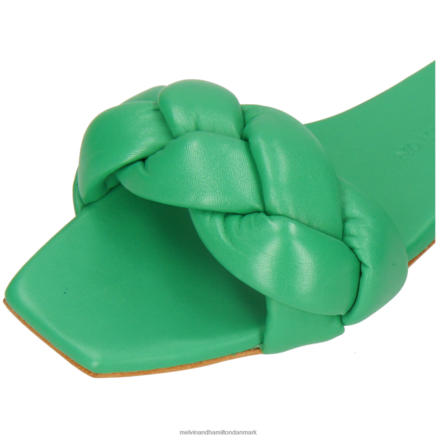 Kvinder Melvin & Hamilton sandrine 3 grøn muldyr A28X661582