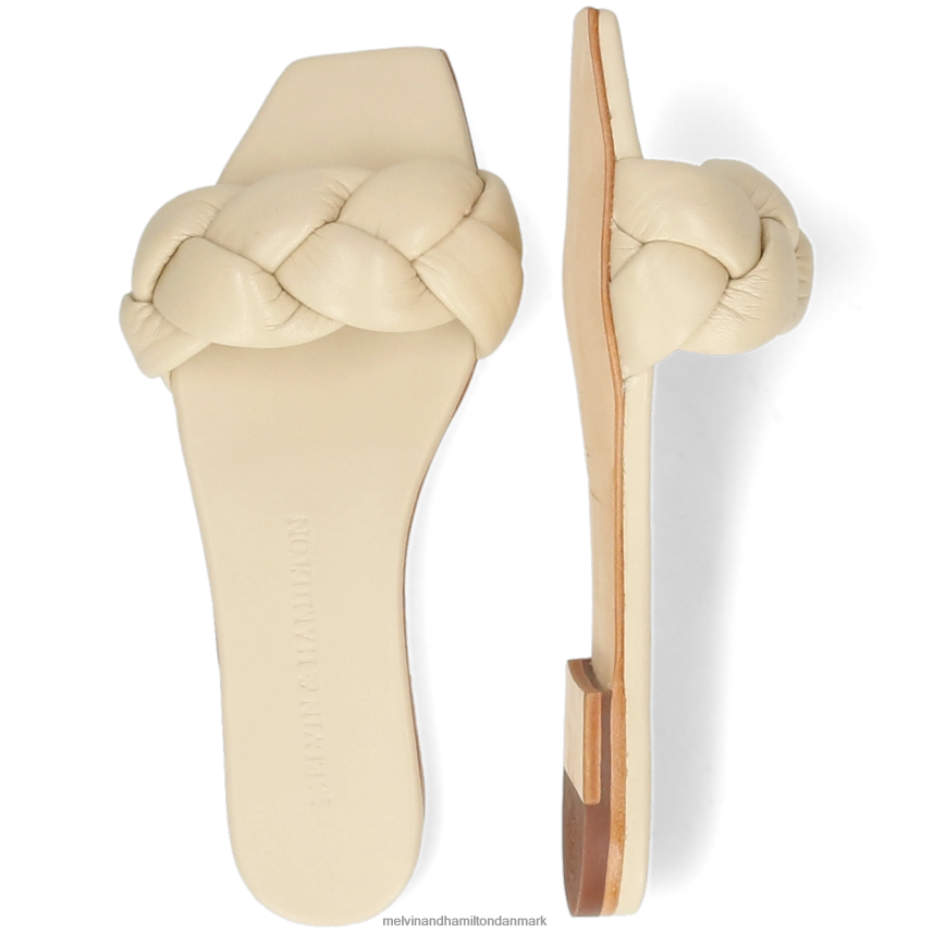 Kvinder Melvin & Hamilton sandrine 3 hvid muldyr A28X661619