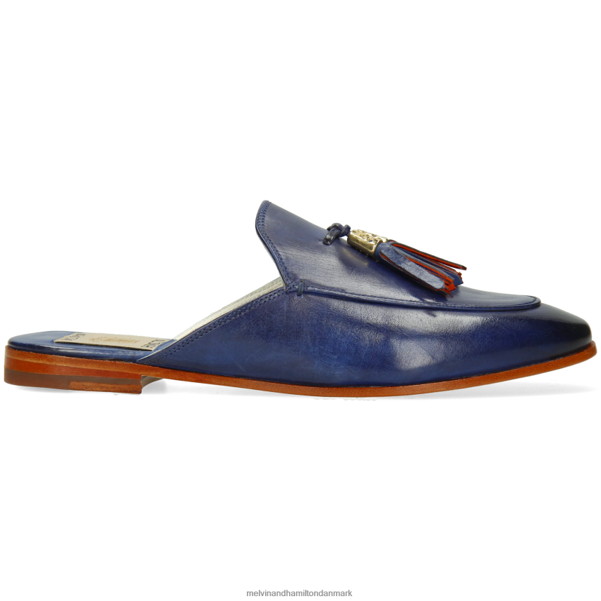 Kvinder Melvin & Hamilton scarlett 2 blå muldyr A28X661534