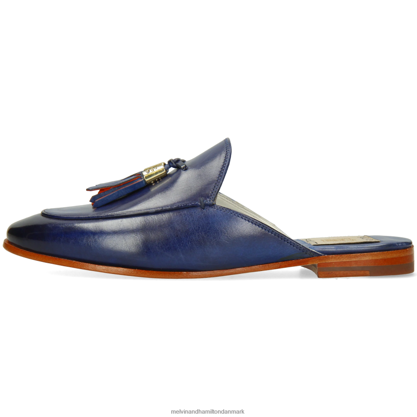 Kvinder Melvin & Hamilton scarlett 2 blå muldyr A28X661534