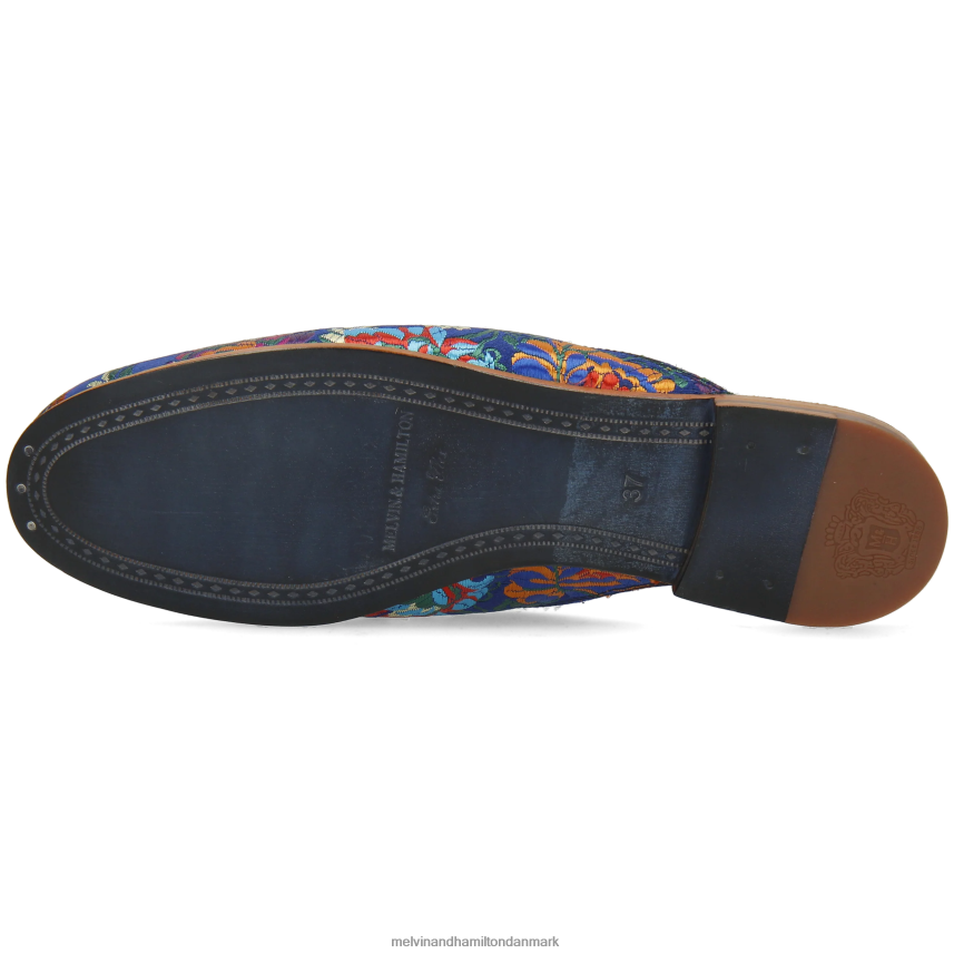 Kvinder Melvin & Hamilton scarlett 2 blå muldyr A28X661743