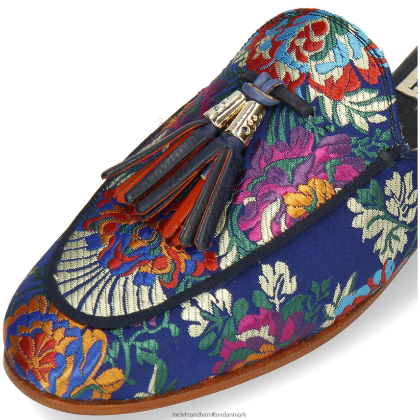 Kvinder Melvin & Hamilton scarlett 2 blå muldyr A28X661743