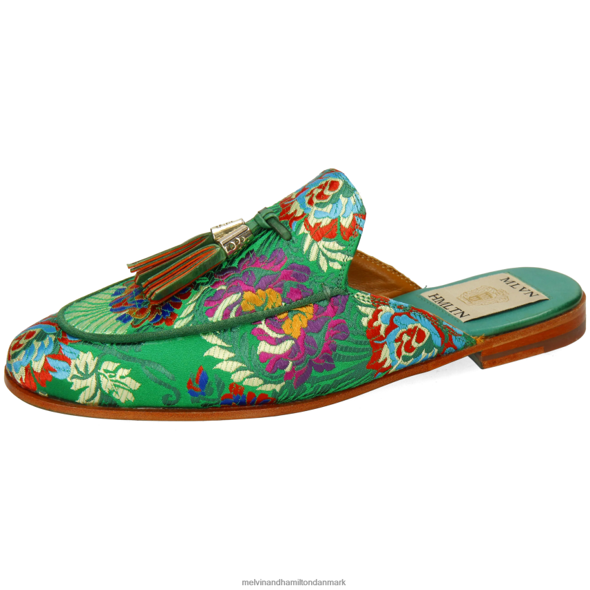 Kvinder Melvin & Hamilton scarlett 2 grøn muldyr A28X661626