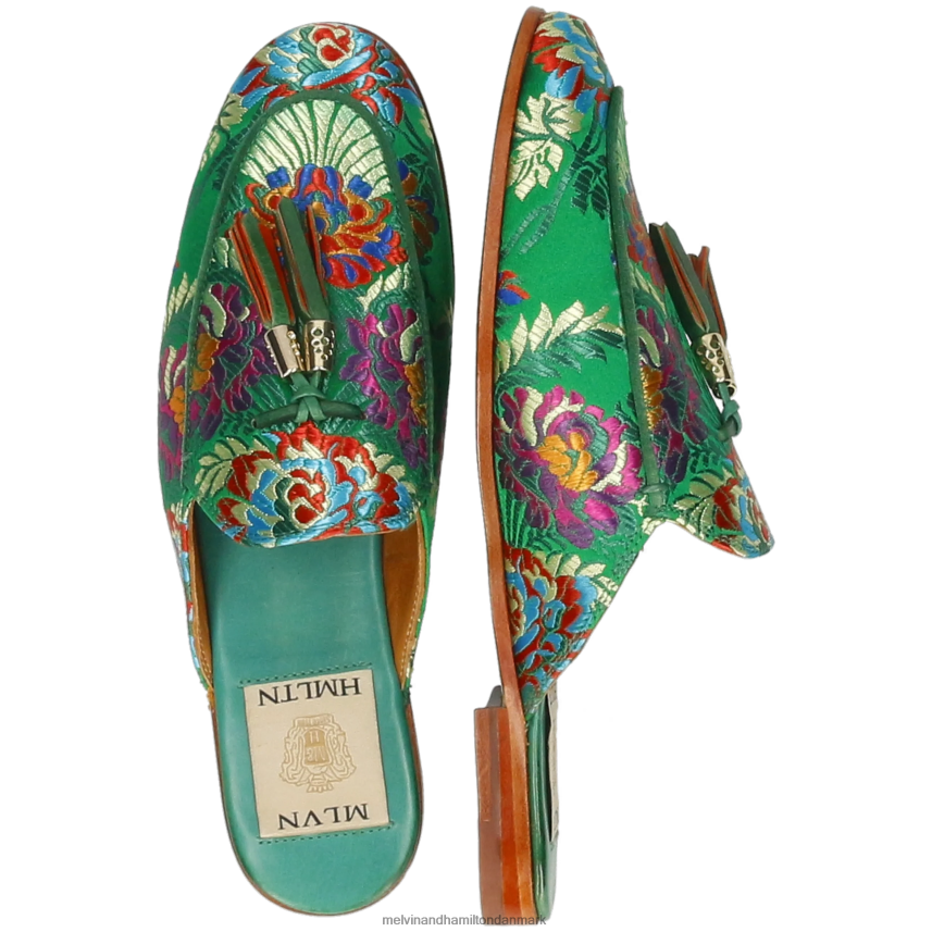 Kvinder Melvin & Hamilton scarlett 2 grøn muldyr A28X661626