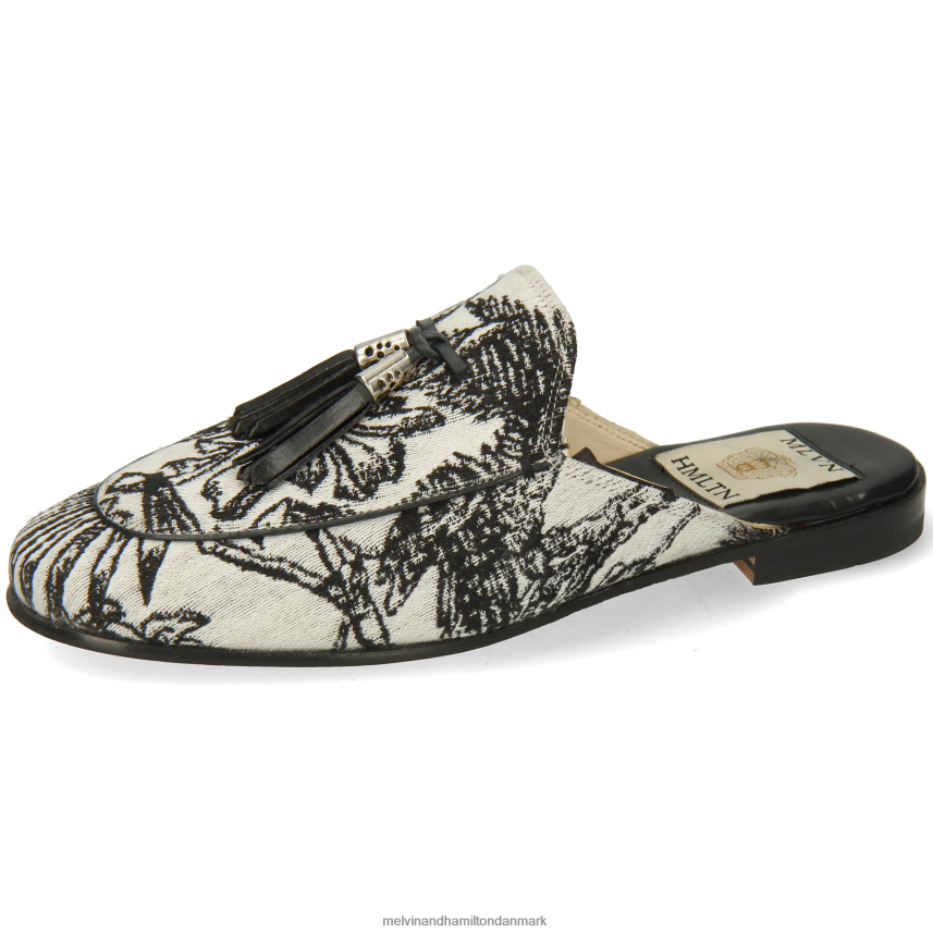 Kvinder Melvin & Hamilton scarlett 2 sort muldyr A28X661541