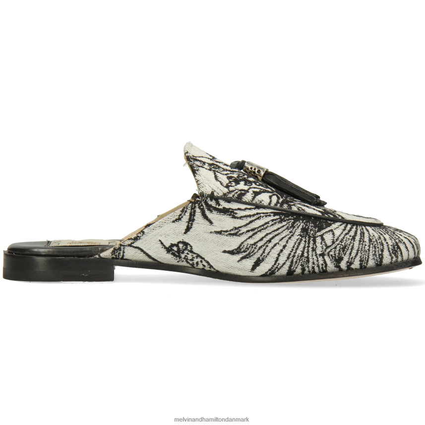 Kvinder Melvin & Hamilton scarlett 2 sort muldyr A28X661541