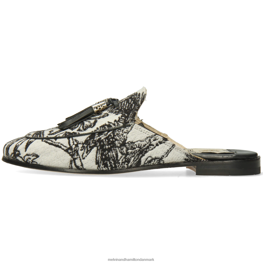 Kvinder Melvin & Hamilton scarlett 2 sort muldyr A28X661541