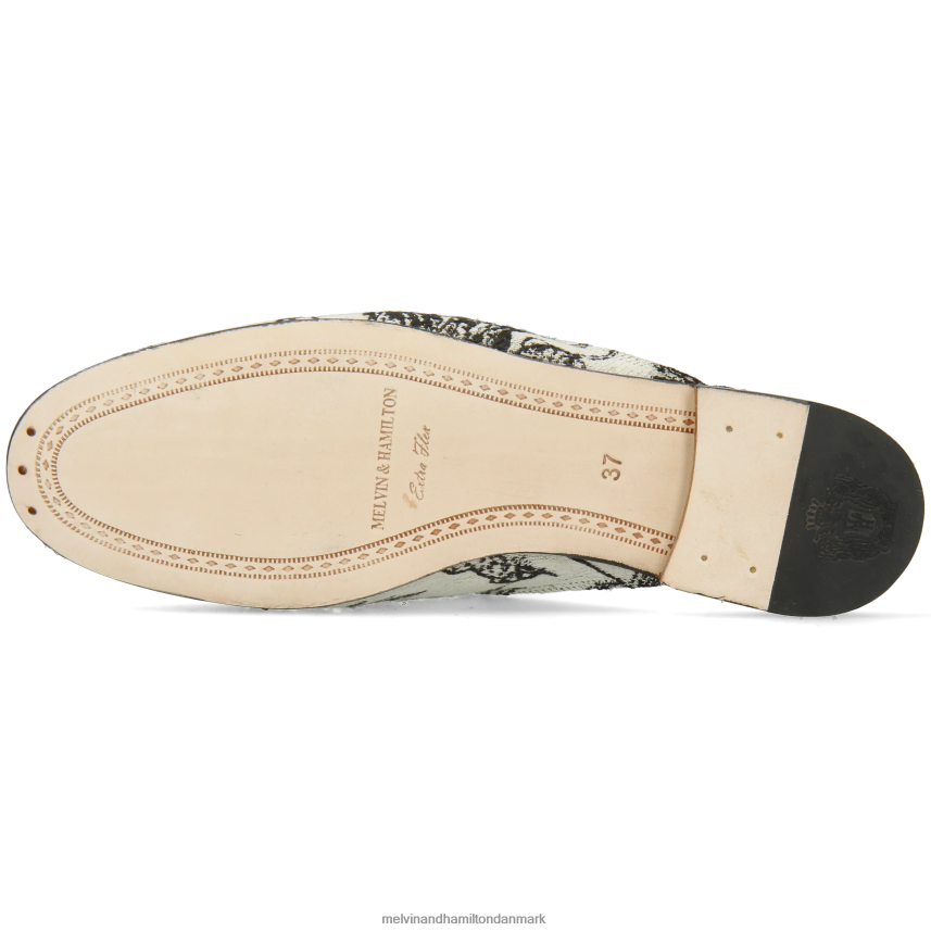 Kvinder Melvin & Hamilton scarlett 2 sort muldyr A28X661541