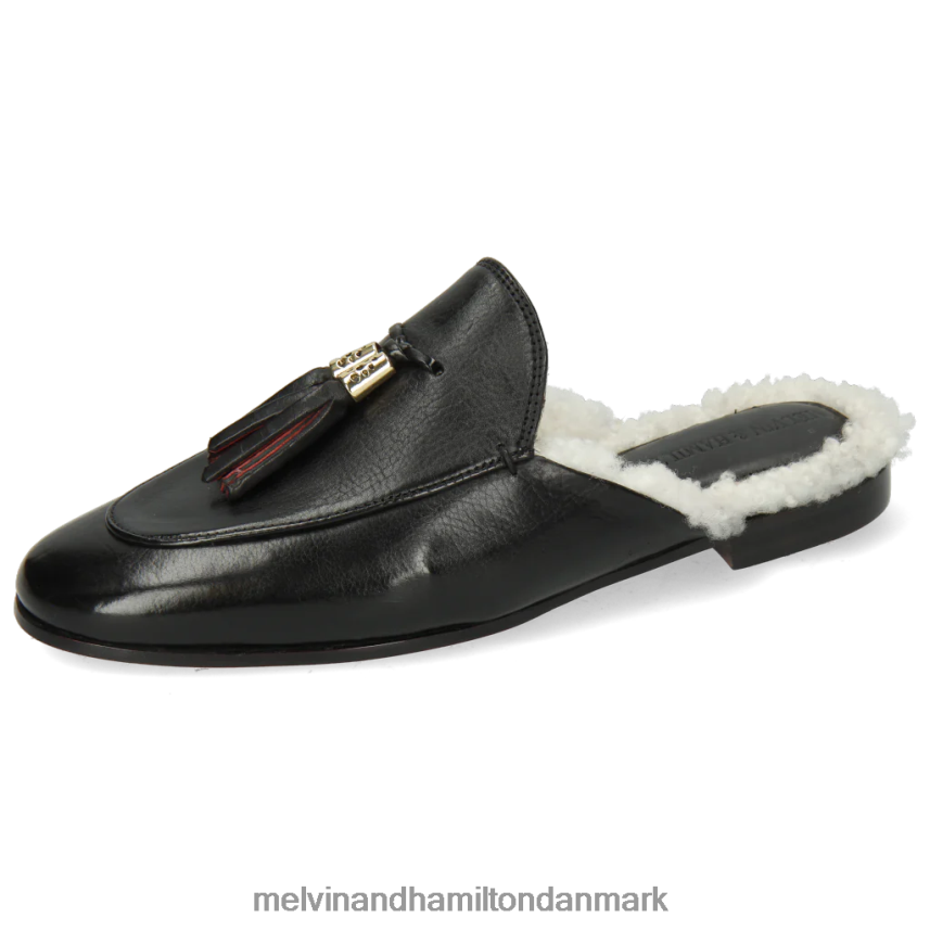 Kvinder Melvin & Hamilton scarlett 2 sort muldyr A28X661694