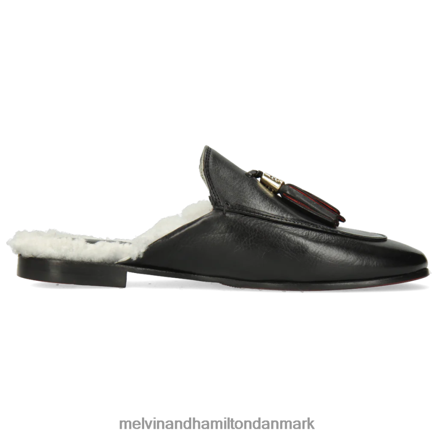 Kvinder Melvin & Hamilton scarlett 2 sort muldyr A28X661694