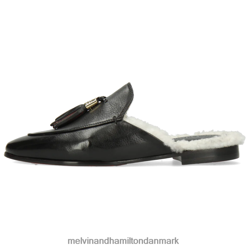 Kvinder Melvin & Hamilton scarlett 2 sort muldyr A28X661694