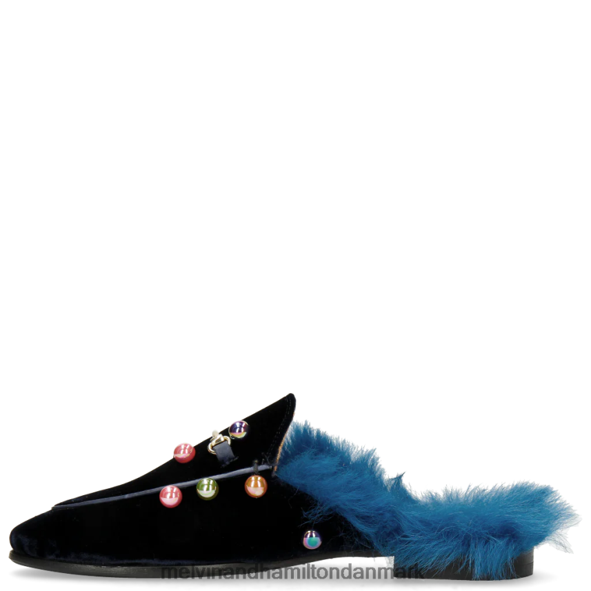 Kvinder Melvin & Hamilton scarlett 4 blå muldyr A28X661746