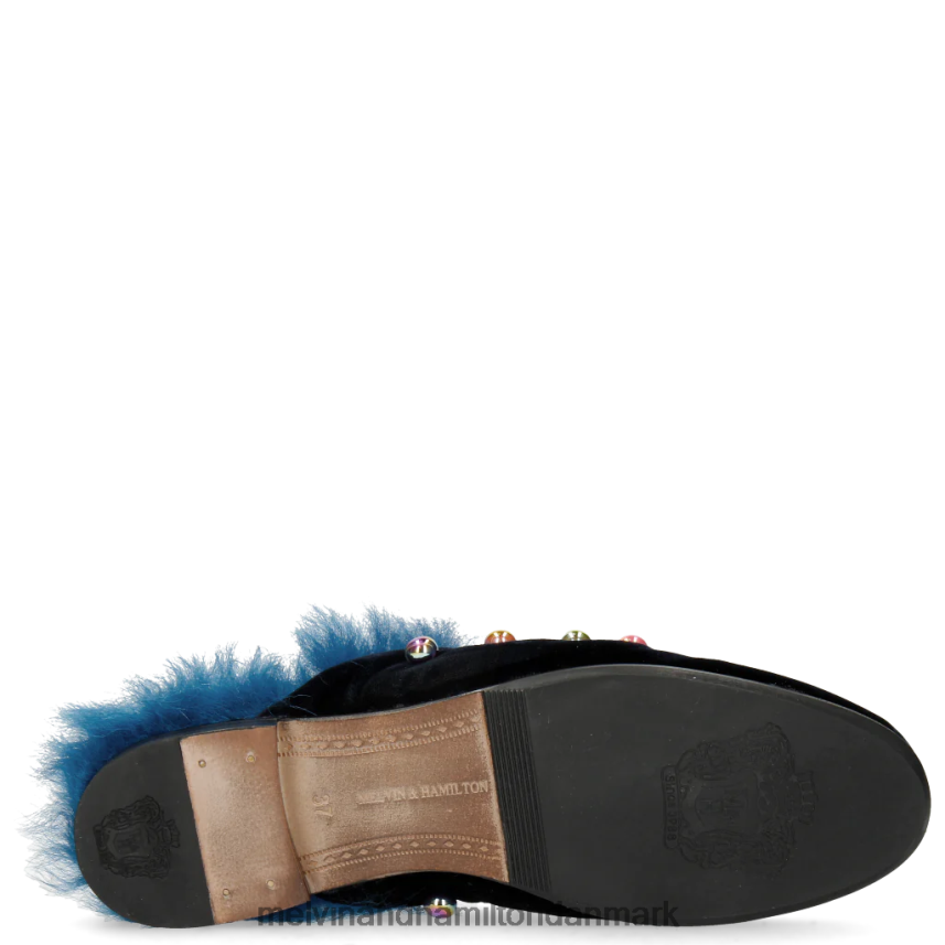 Kvinder Melvin & Hamilton scarlett 4 blå muldyr A28X661746