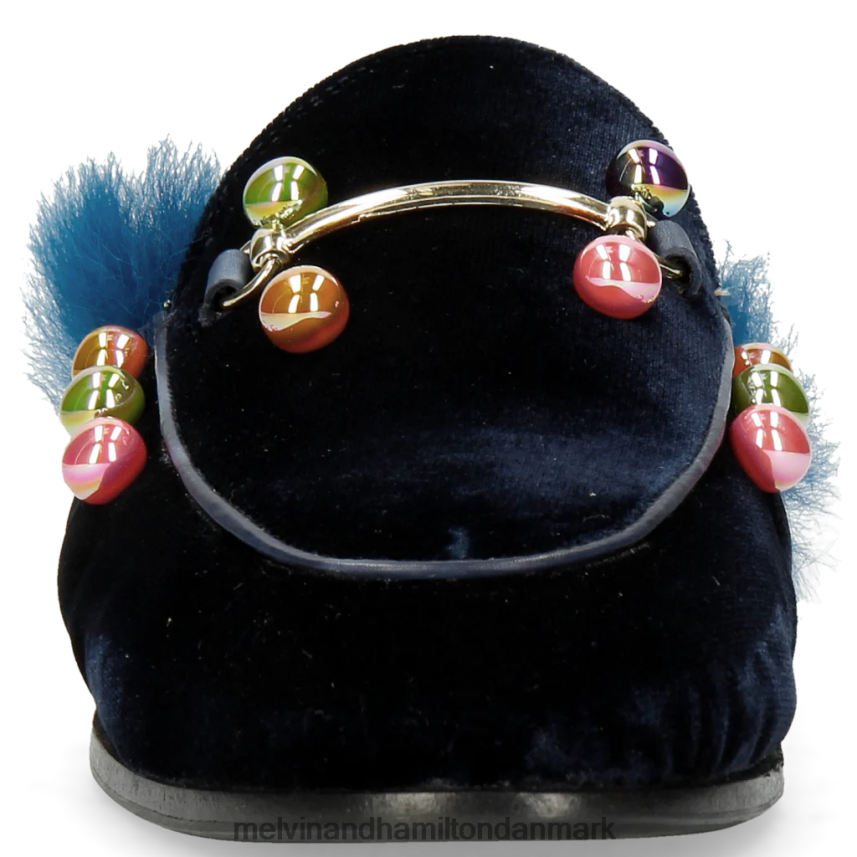 Kvinder Melvin & Hamilton scarlett 4 blå muldyr A28X661746