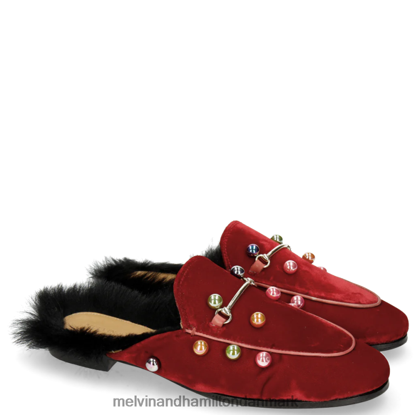 Kvinder Melvin & Hamilton scarlett 4 rød muldyr A28X661751
