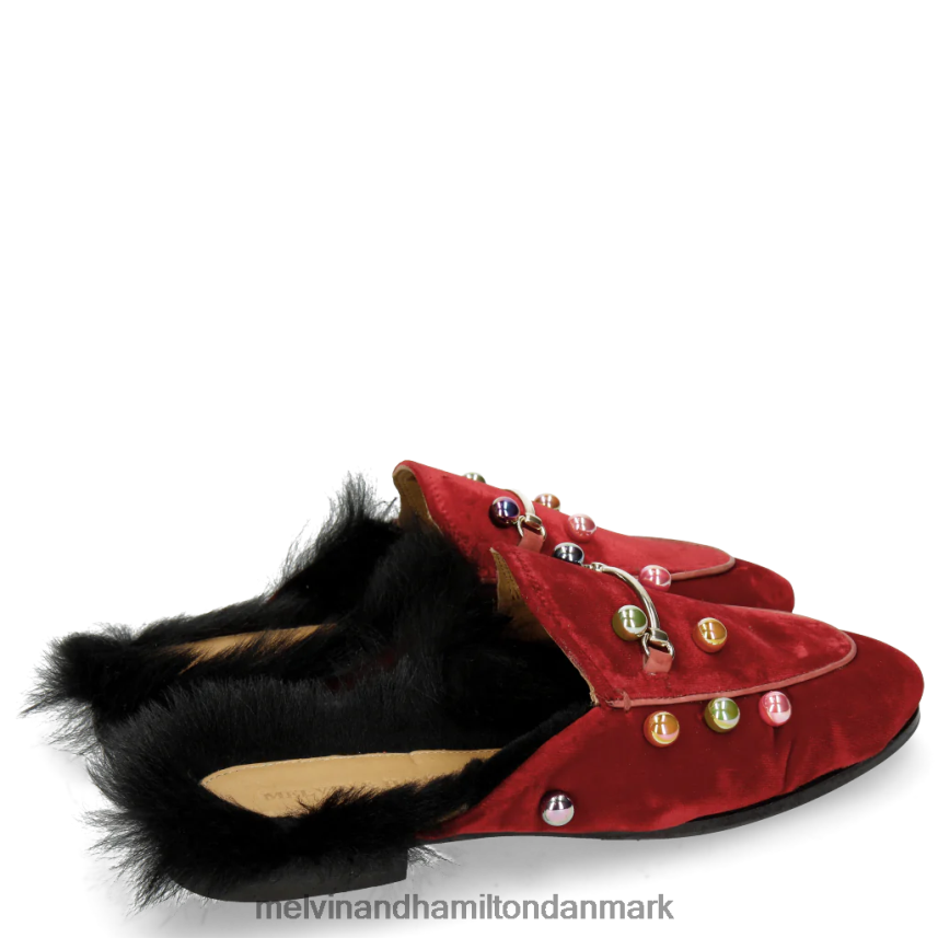 Kvinder Melvin & Hamilton scarlett 4 rød muldyr A28X661751
