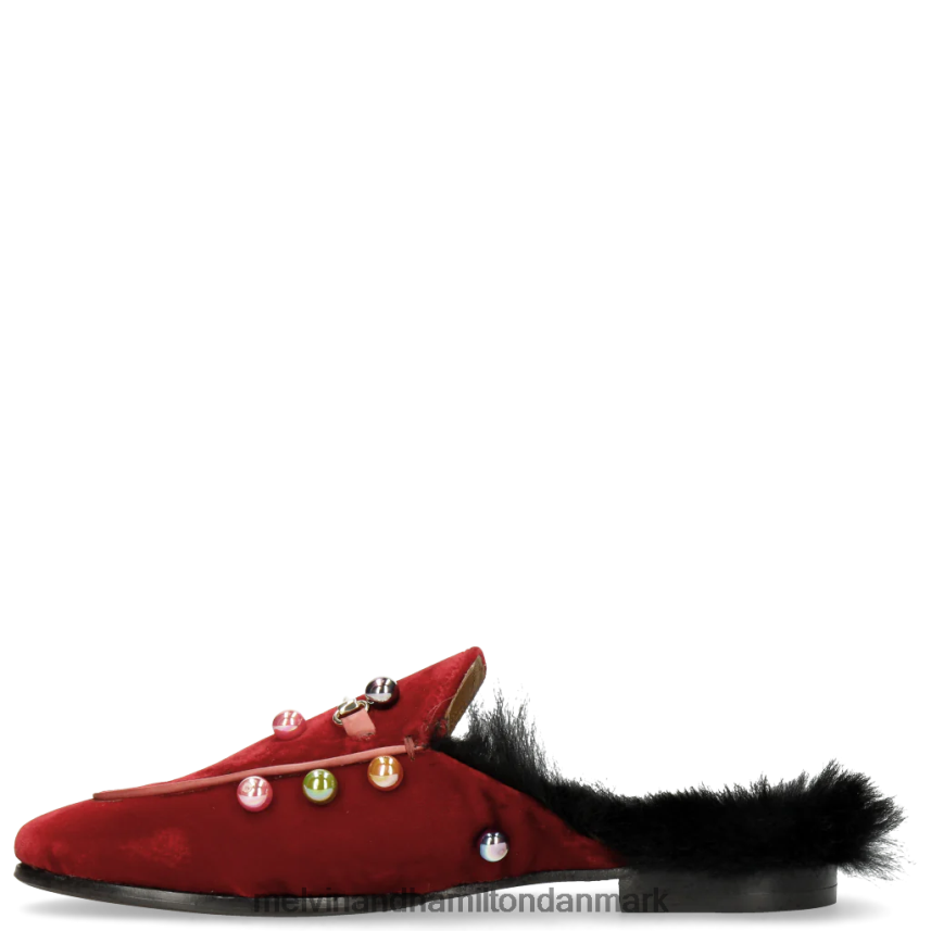 Kvinder Melvin & Hamilton scarlett 4 rød muldyr A28X661751