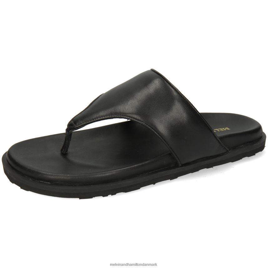 Kvinder Melvin & Hamilton wilma 10 sort muldyr A28X661669