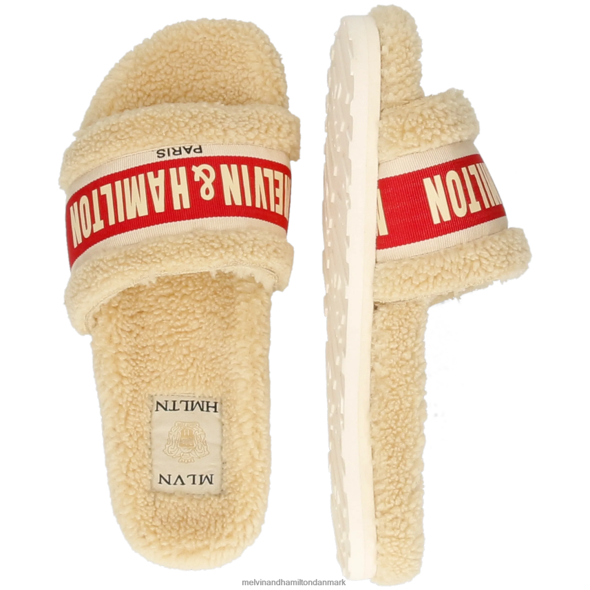 Kvinder Melvin & Hamilton wilma 34 beige muldyr A28X661625