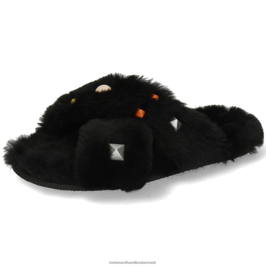 Kvinder Melvin & Hamilton wilma 36 sort muldyr A28X661765