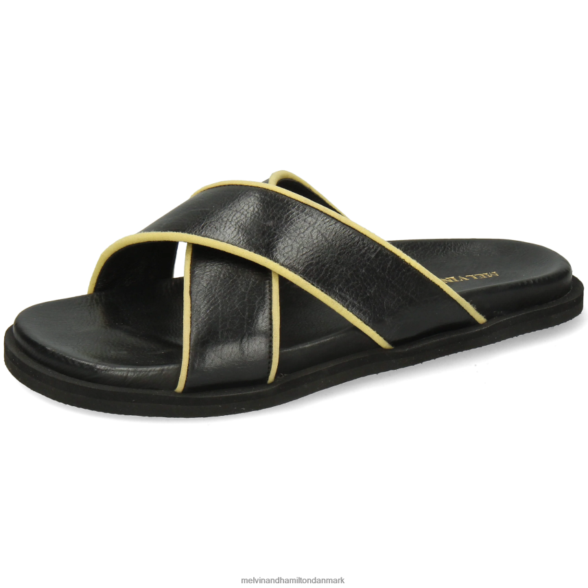 Kvinder Melvin & Hamilton wilma 9 sort muldyr A28X661741