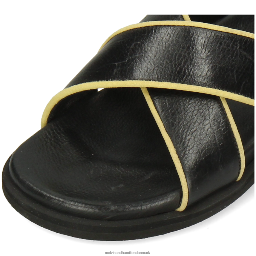 Kvinder Melvin & Hamilton wilma 9 sort muldyr A28X661741