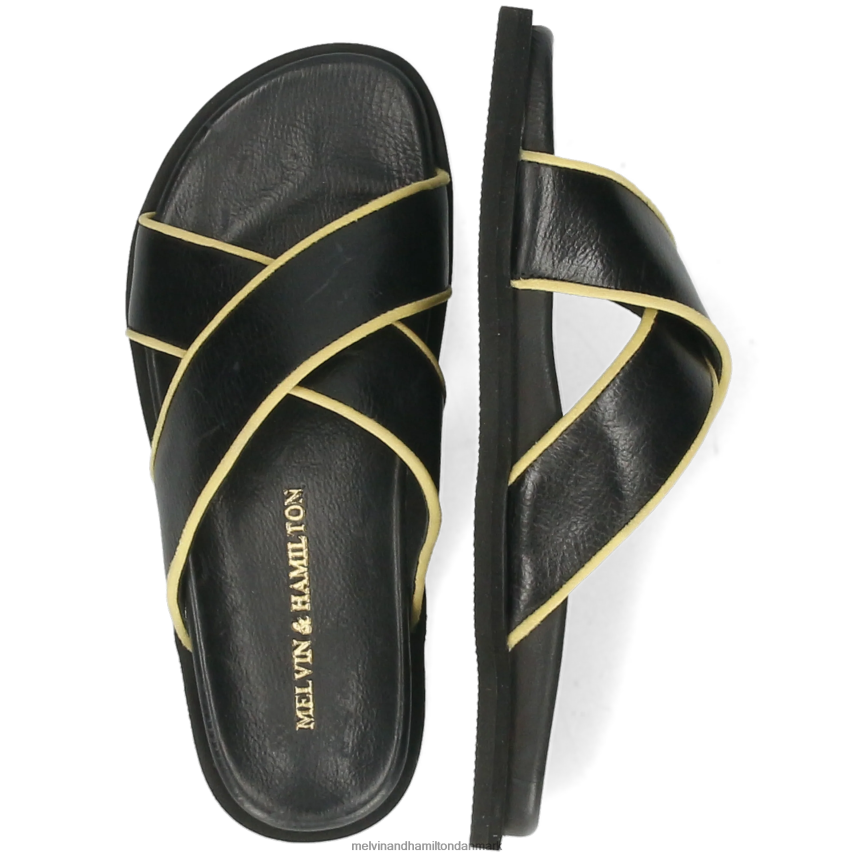 Kvinder Melvin & Hamilton wilma 9 sort muldyr A28X661741