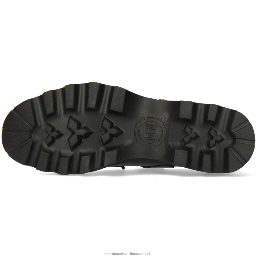 Kvinder Melvin & Hamilton jade 14 sort munkesko A28X661497