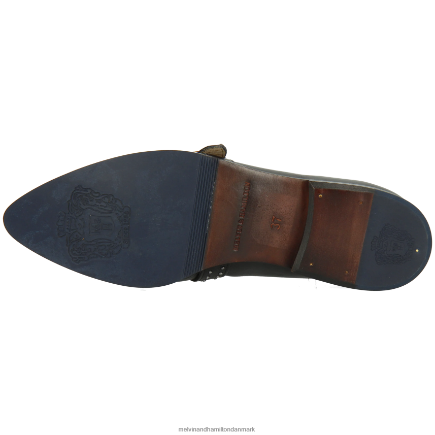 Kvinder Melvin & Hamilton jessy 26 sort munkesko A28X661481