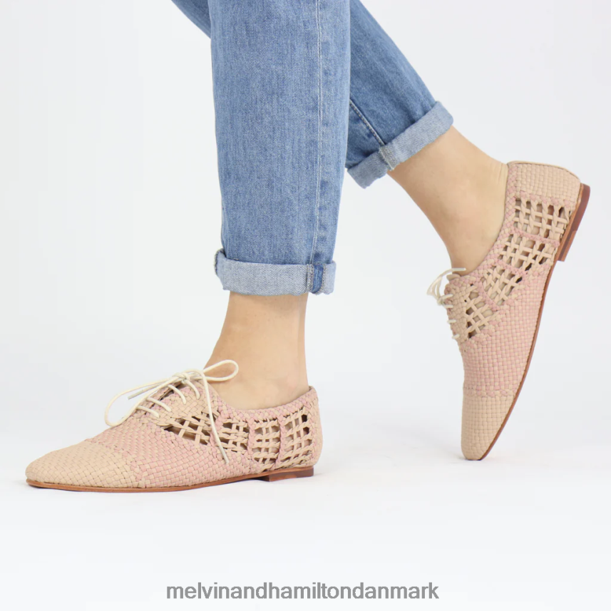 Kvinder Melvin & Hamilton aviana 3 beige oxford sko A28X661294
