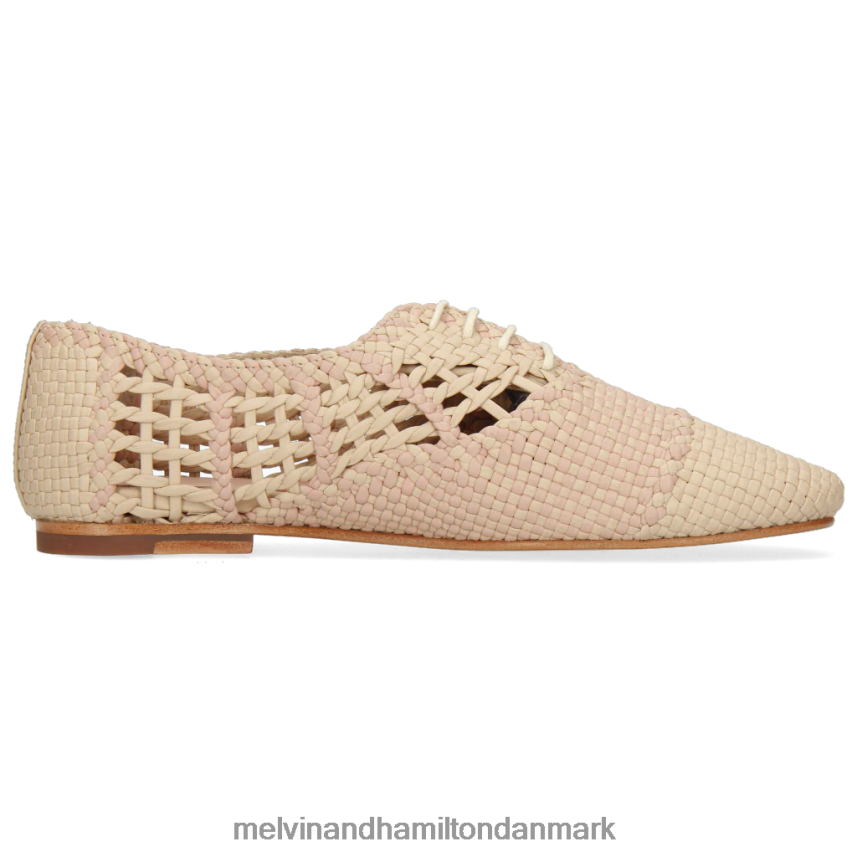 Kvinder Melvin & Hamilton aviana 3 beige oxford sko A28X661294