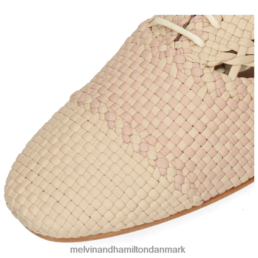 Kvinder Melvin & Hamilton aviana 3 beige oxford sko A28X661294