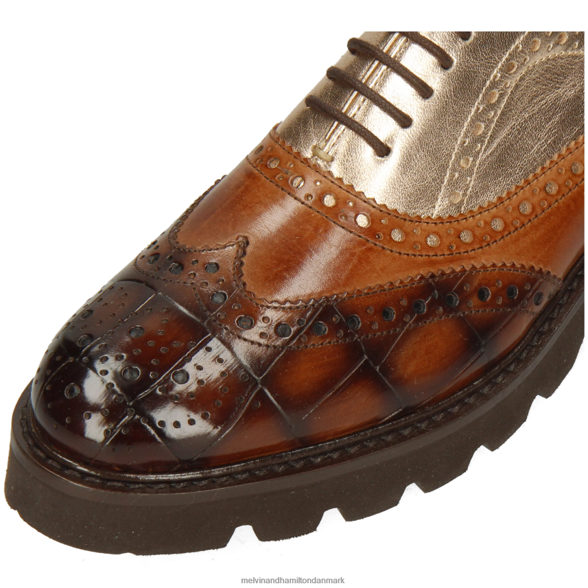 Kvinder Melvin & Hamilton molly 2 Brun oxford sko A28X661266