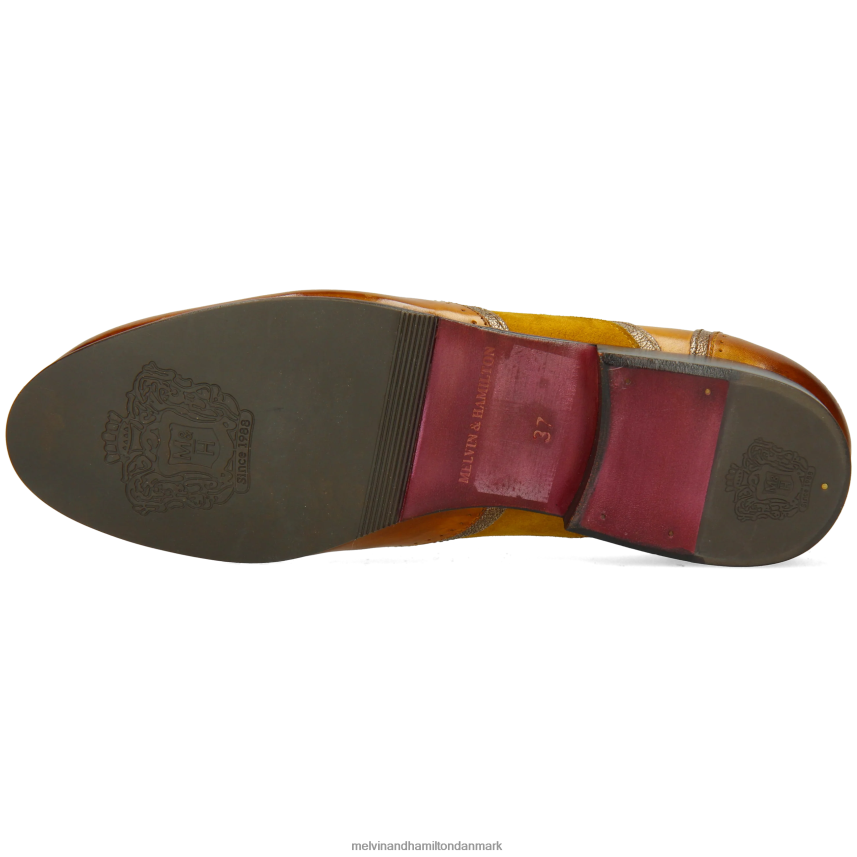 Kvinder Melvin & Hamilton sally 38 gul oxford sko A28X661276