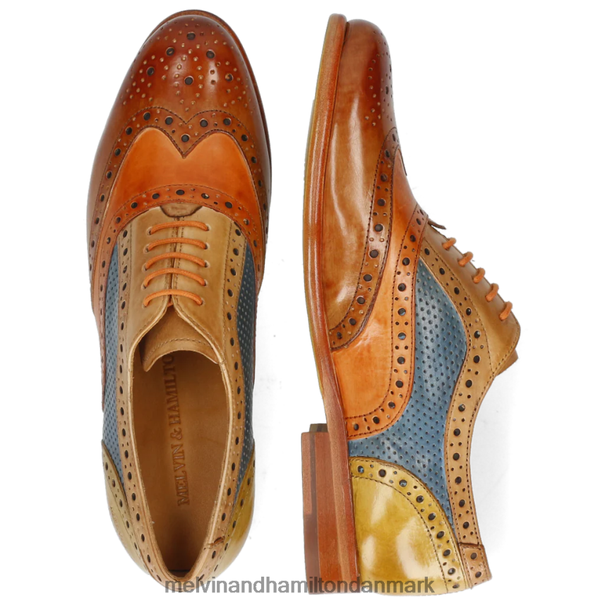 Kvinder Melvin & Hamilton selina 30 multi oxford sko A28X661293
