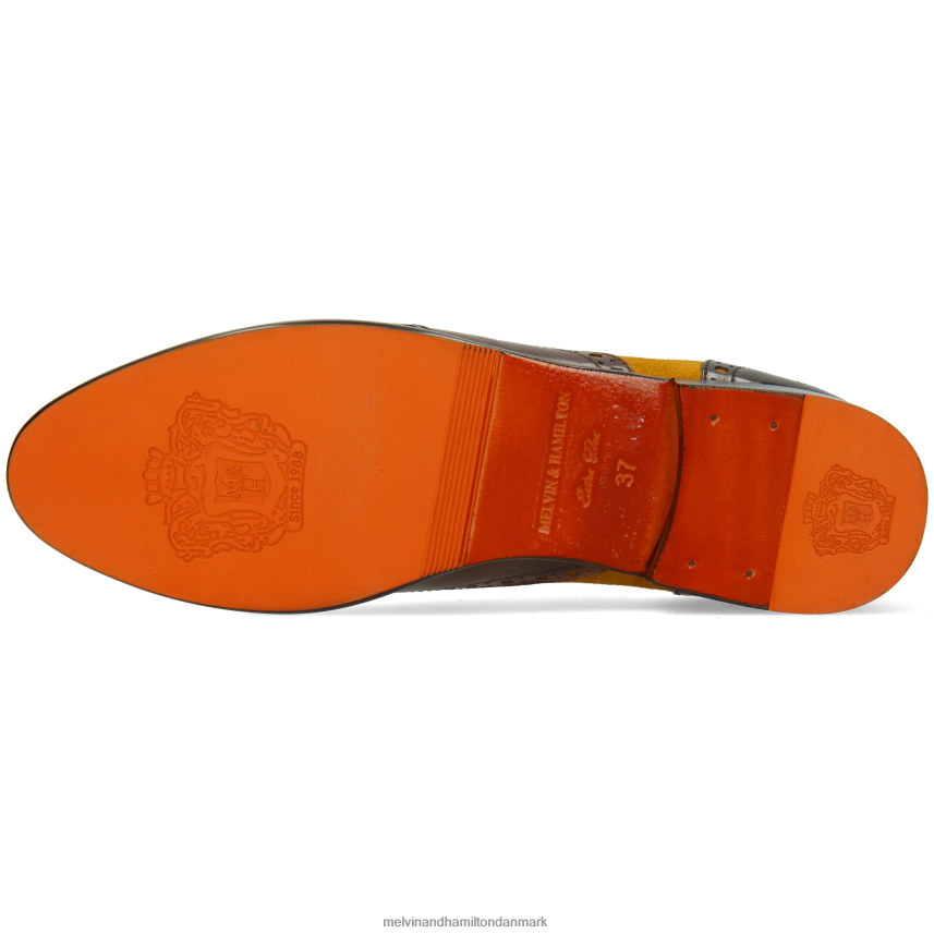 Kvinder Melvin & Hamilton selina 56 Brun oxford sko A28X661275