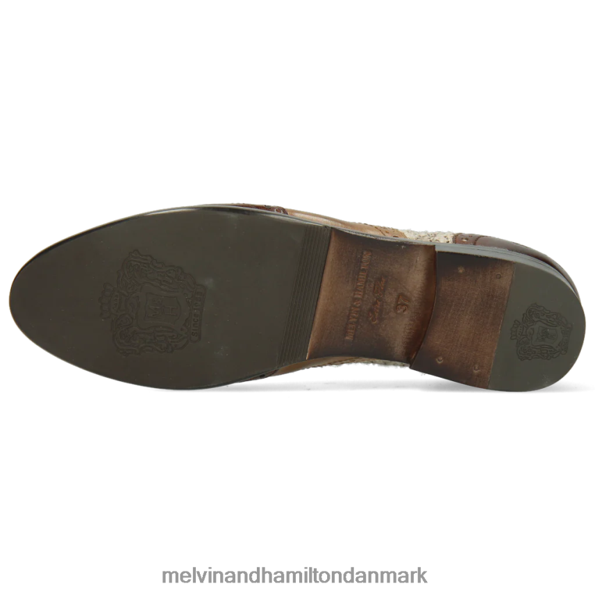 Kvinder Melvin & Hamilton selina 56 Brun oxford sko A28X661285